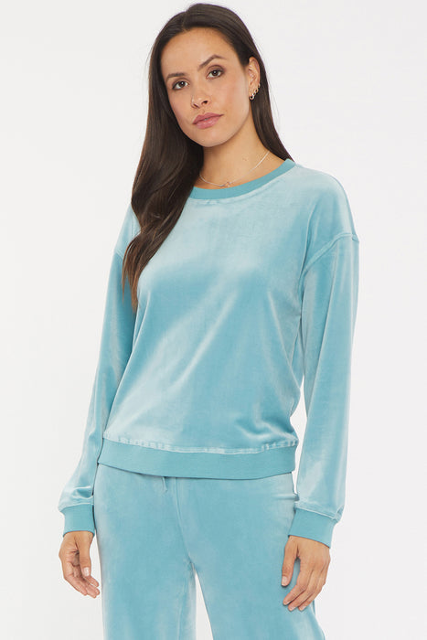 Basic blue online sweatshirt